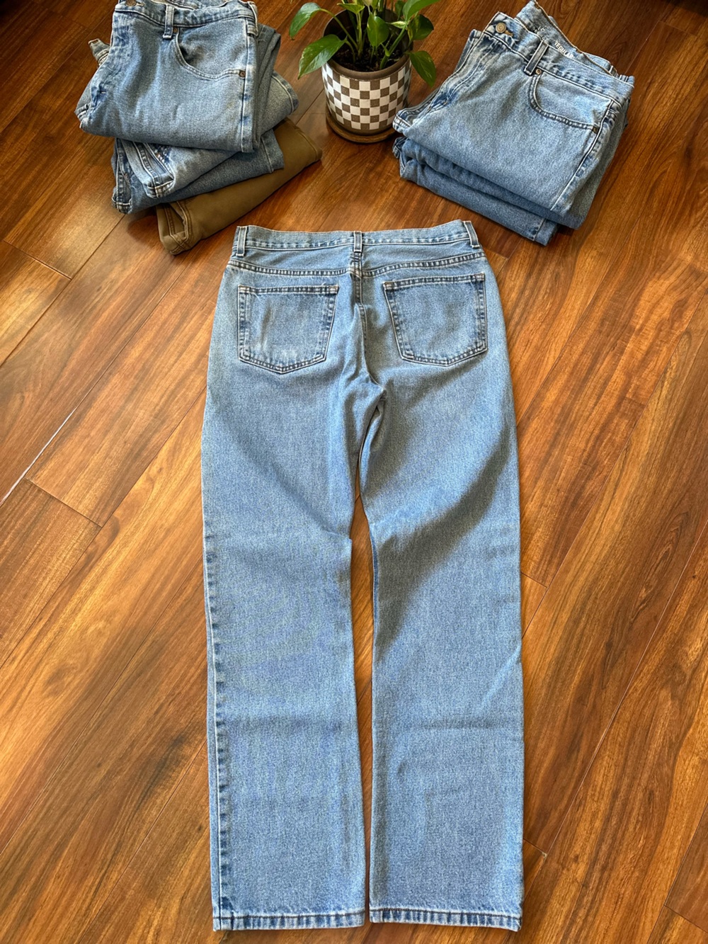 George Regular Fit Straight Leg Jeans 33x32